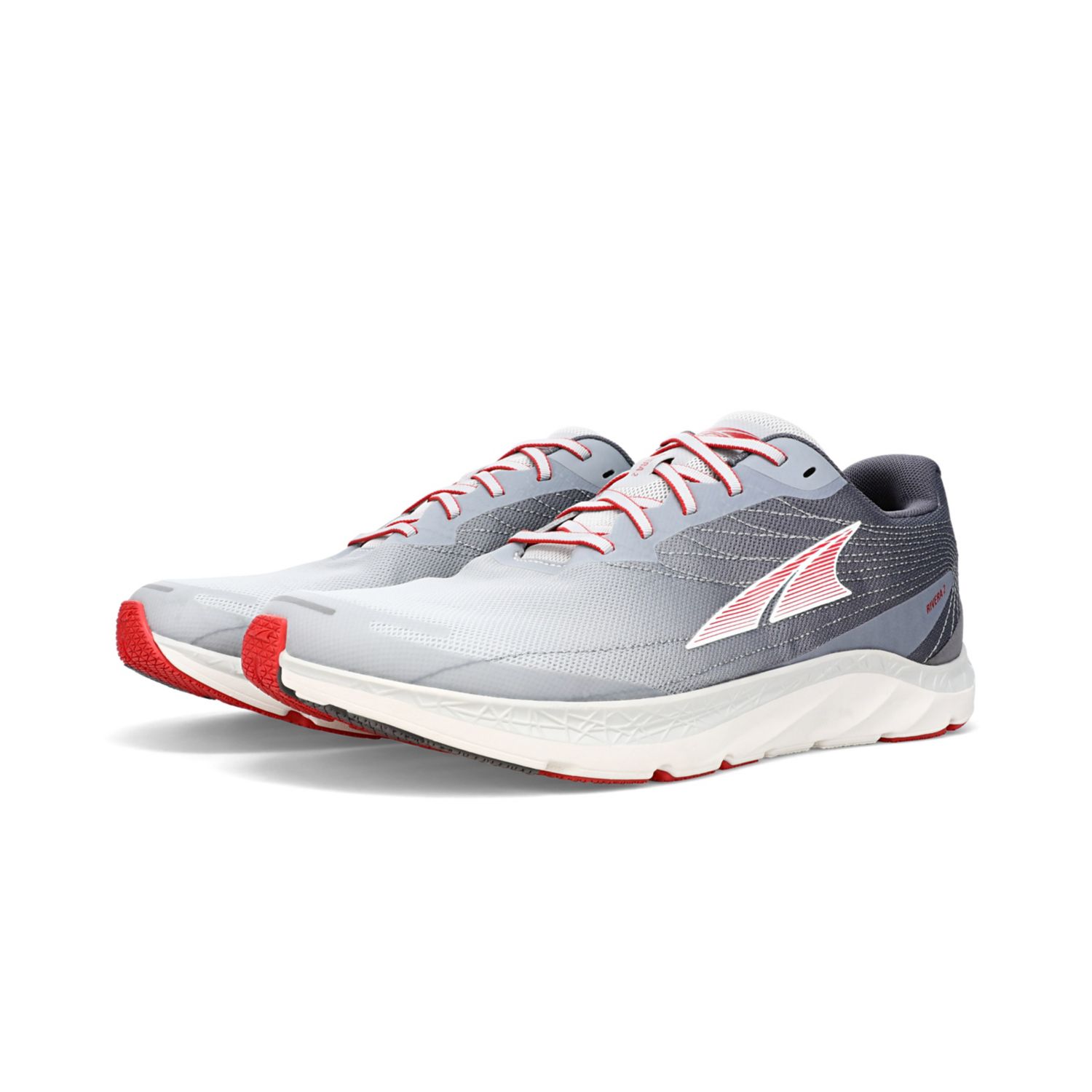 Zapatillas Altra Rivera 2 Hombre Gris Claro Rojas | Costa Rica-71396589